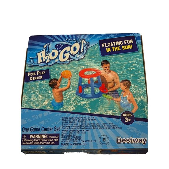 BestWay H2O GO Inflatable Pool Play Center Basketball Family Fun Beach Games NIB - Picture 1 of 2